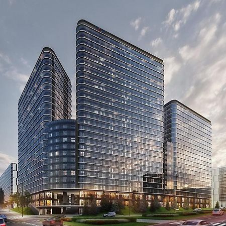 Sky Tower Apartments วอร์ซอ ภายนอก รูปภาพ